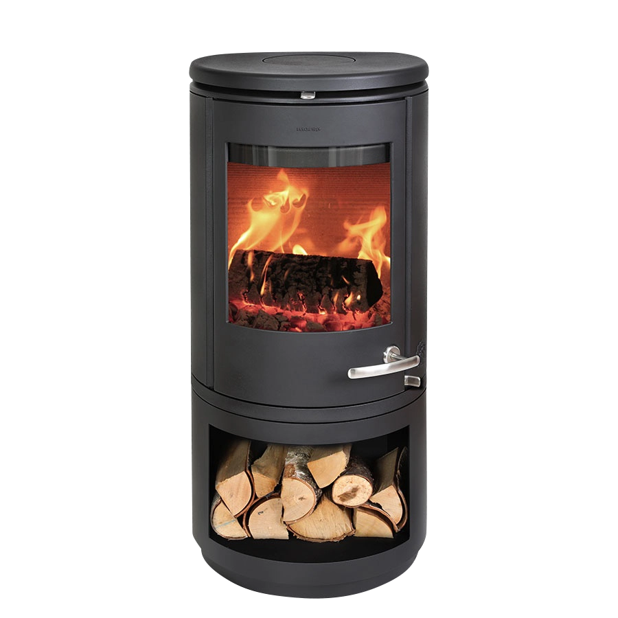 Morsø 7843 brændeovn med brændemagasin