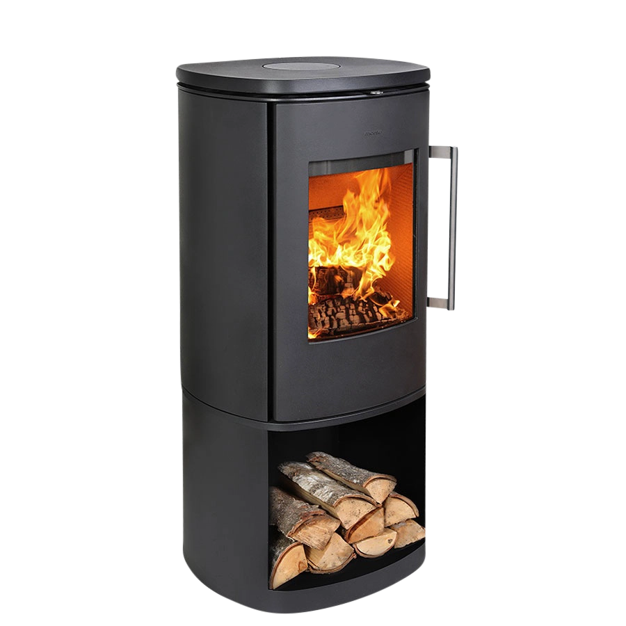 Morsø 8893 brændeovn med brændemagasin