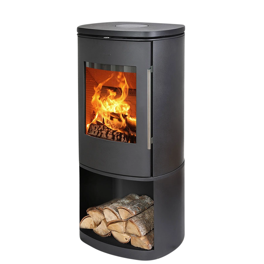 Morsø 8893 brændeovn med brændemagasin