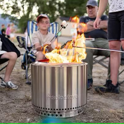 Solo Stove Bonfire 2.0 + Stativ, farven Ash