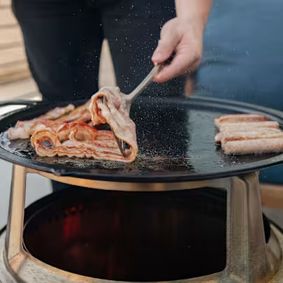 Solo Stove - Bonfire støbejernsgrillplade ( kan kun bruges sammen med Hub og Bonfire/Yukon)