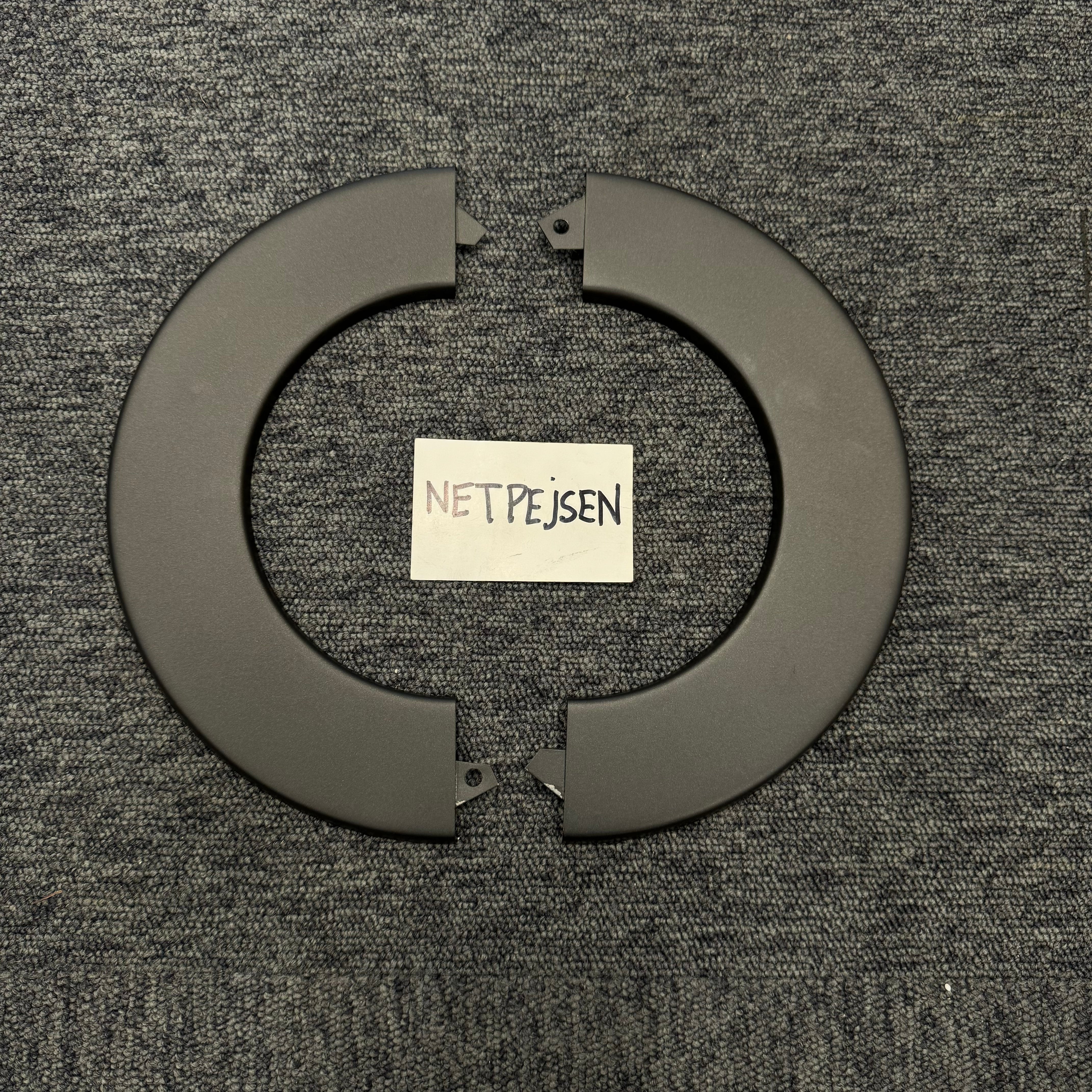 Rosett 2-delad Ø155 52mm kant