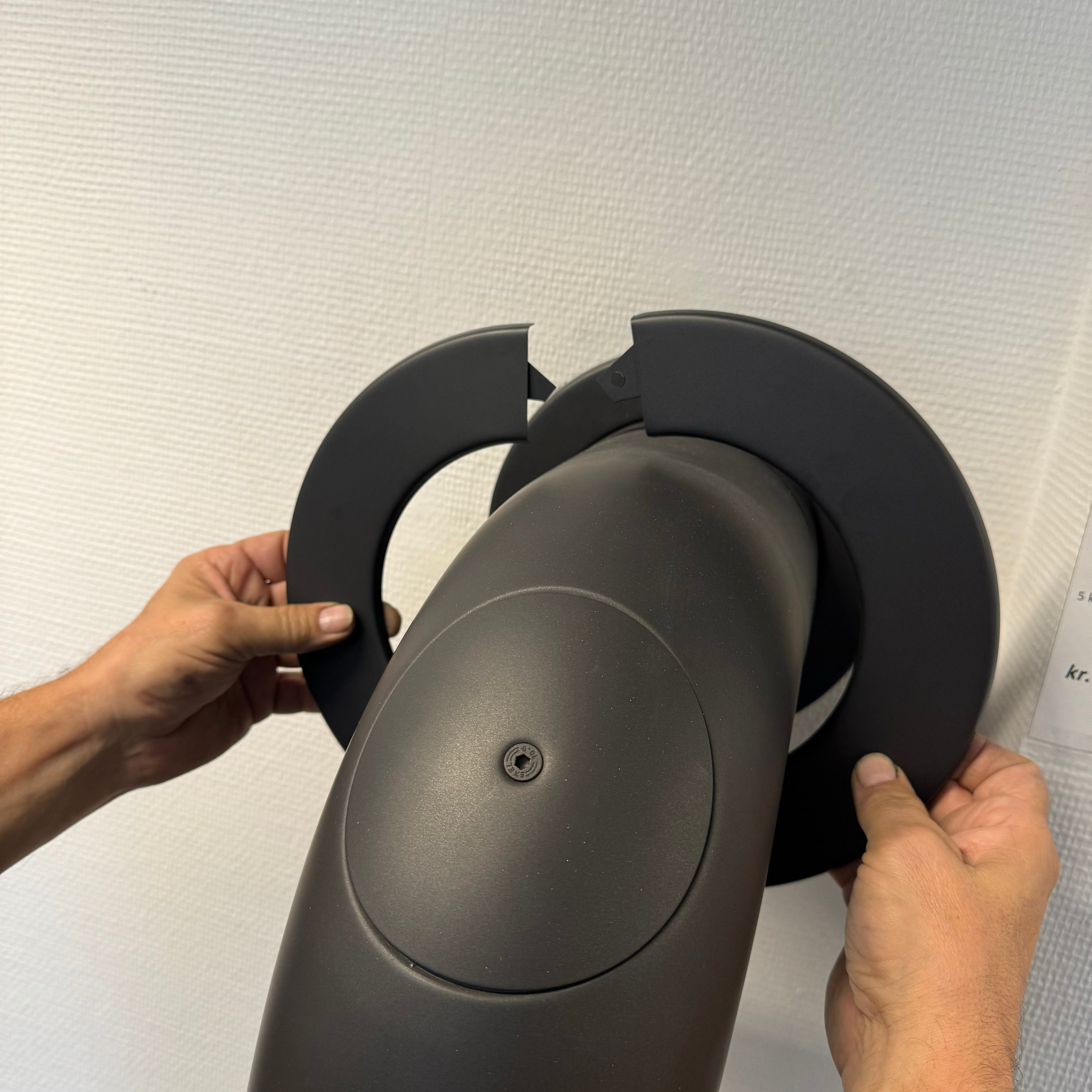 Rosett 2-delad Ø155 52mm kant