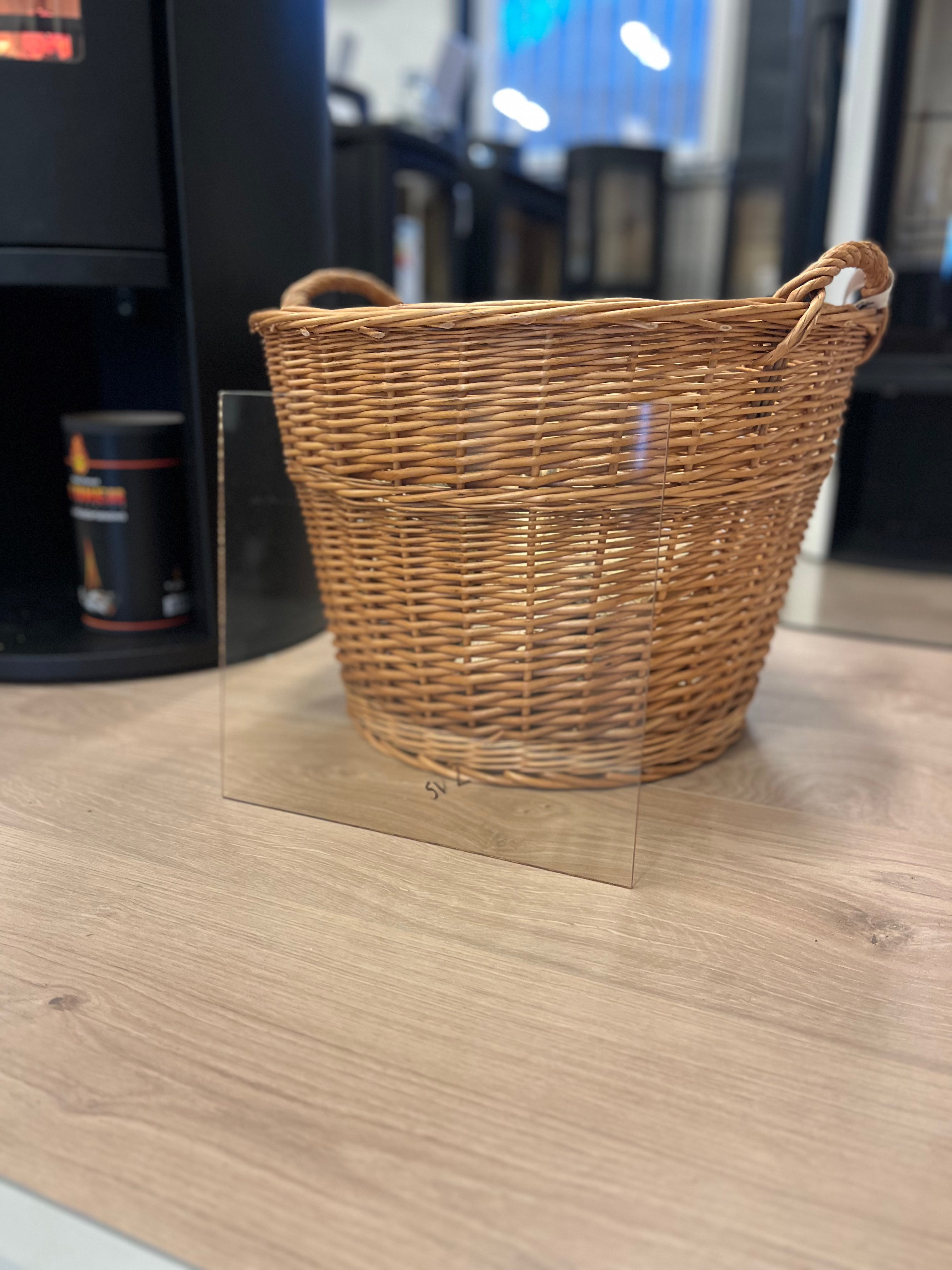 Glas till Svendsen 2 braskamin