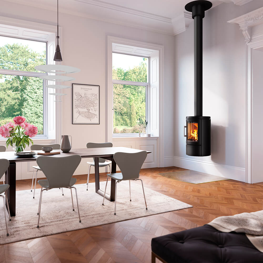 HWAM 2620c, väggmonterad