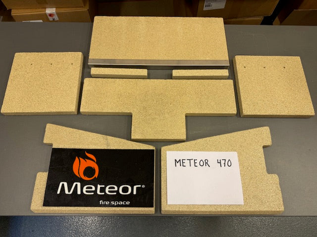 Meteor 470 standard - komplet stensæt
