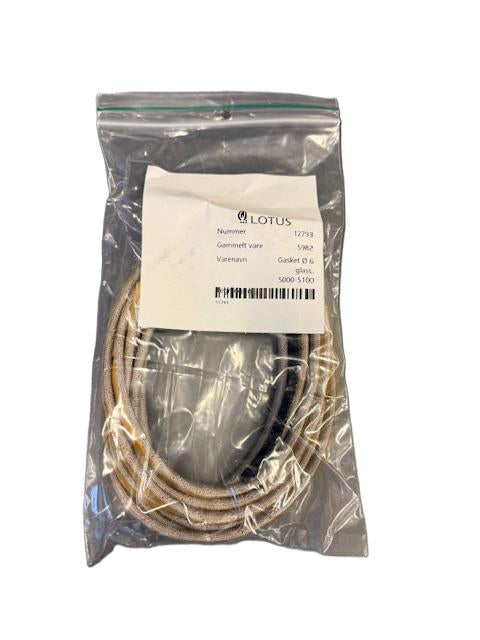 Pakning til Lotus 5000, 5100, 7000 Glas