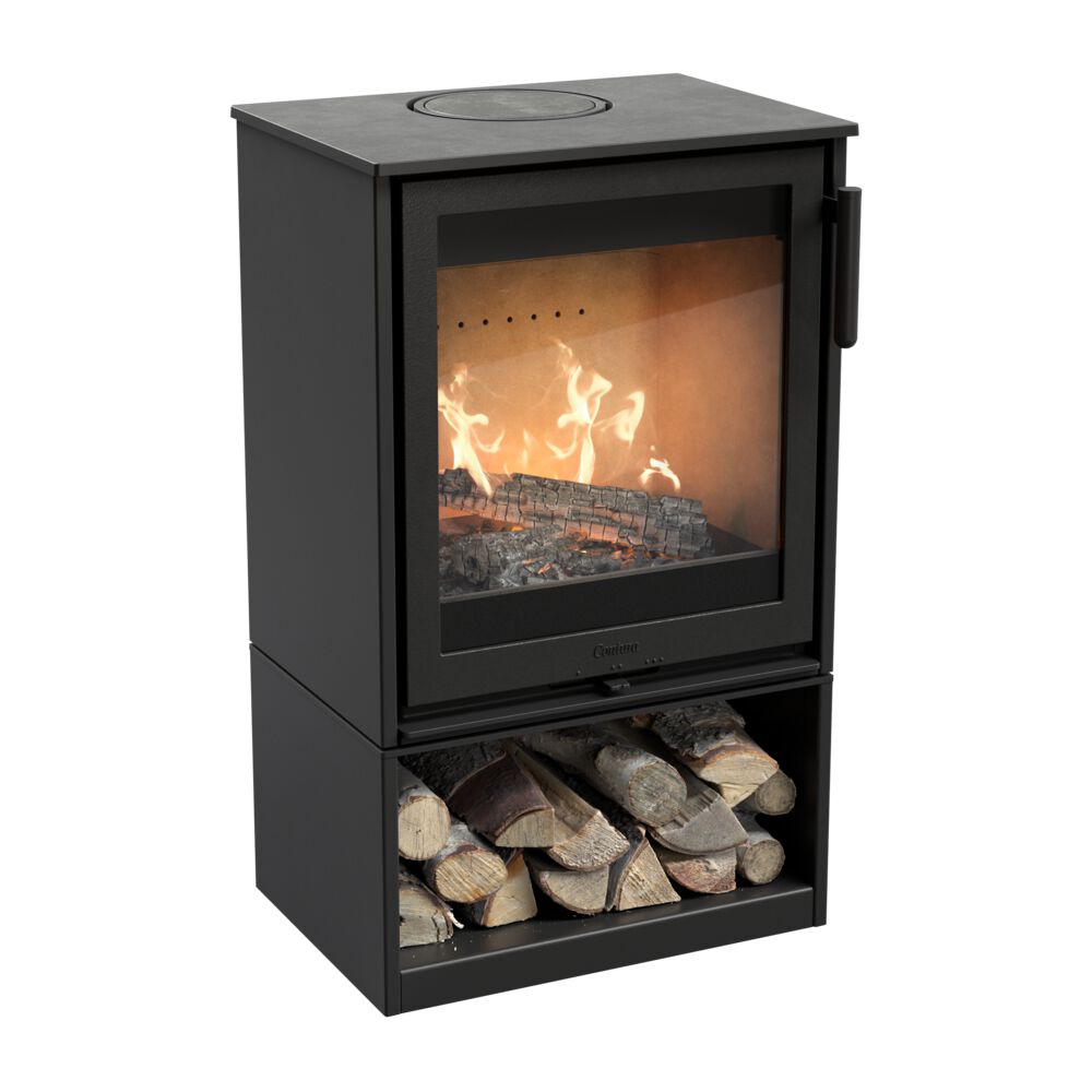 Contura 210 Classic vedeldad kamin med klassiska ben
