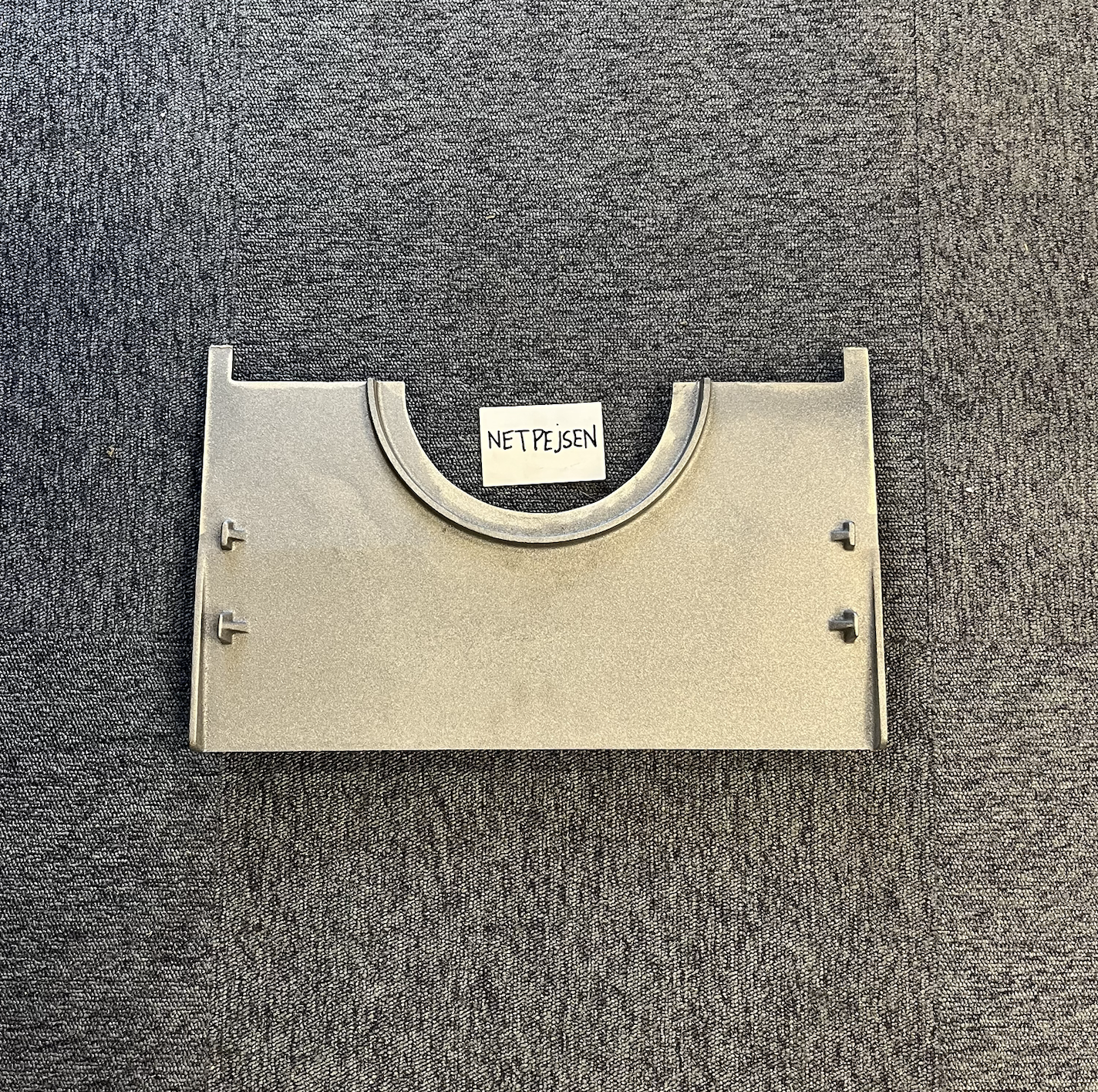 En Røgvenderplade til Morsø 2140 DS Gl. Model