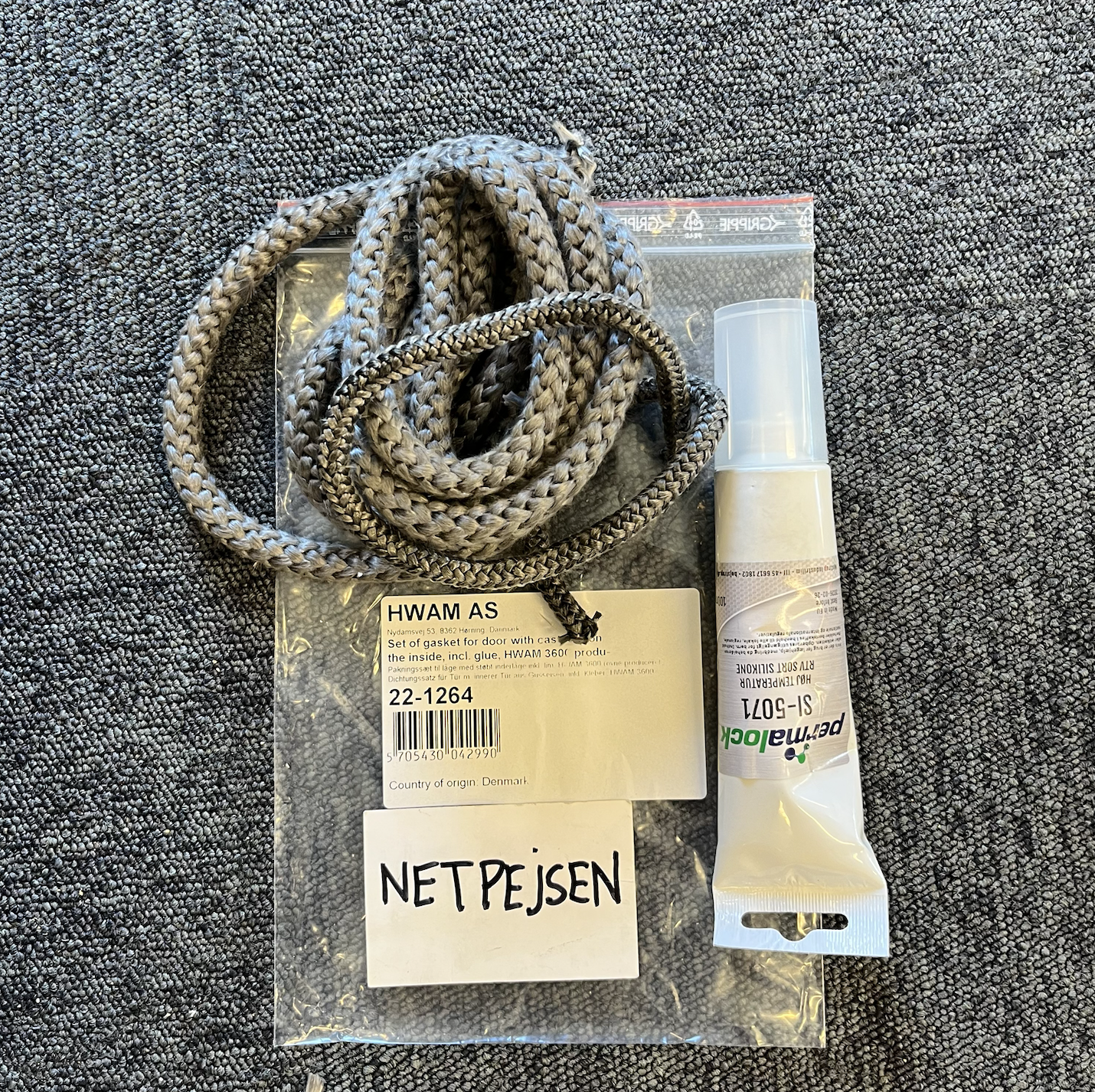 Pakning til HWAM 3600 (Ny model)