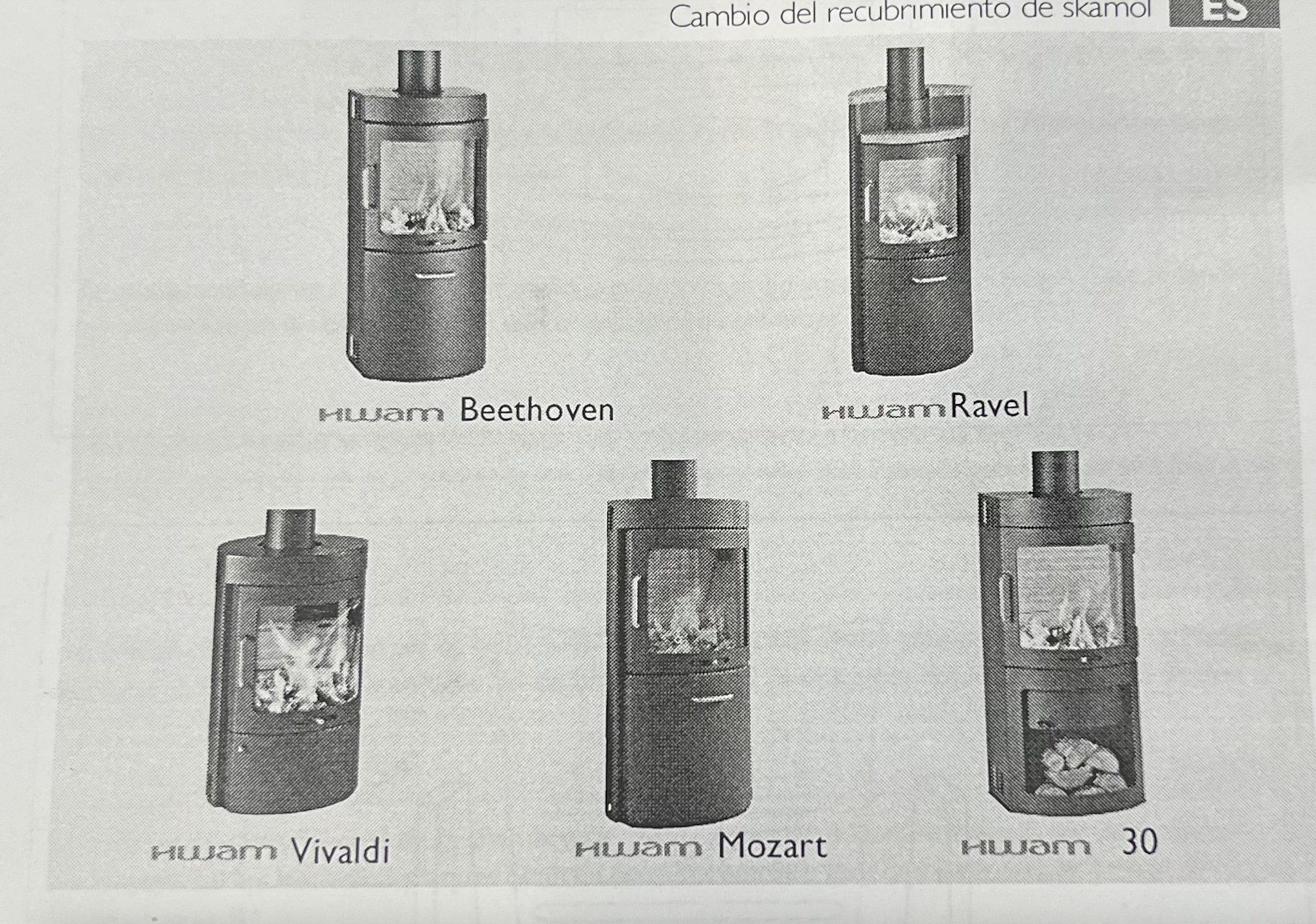 hwam brændeovne reservedele