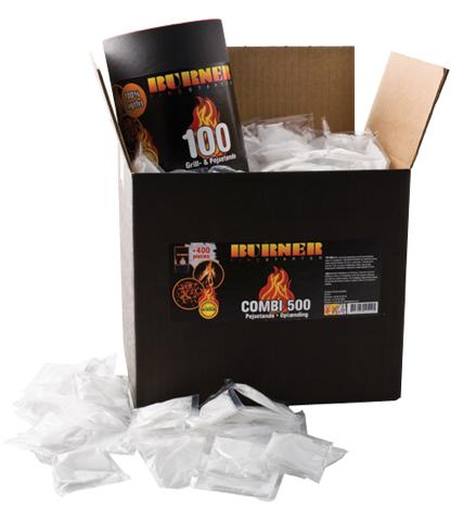 burner brændeovns optænding