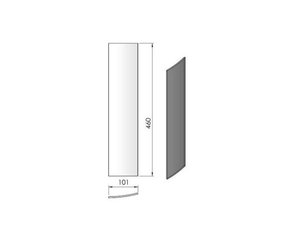 Sidoglas för TermaTech TT10G