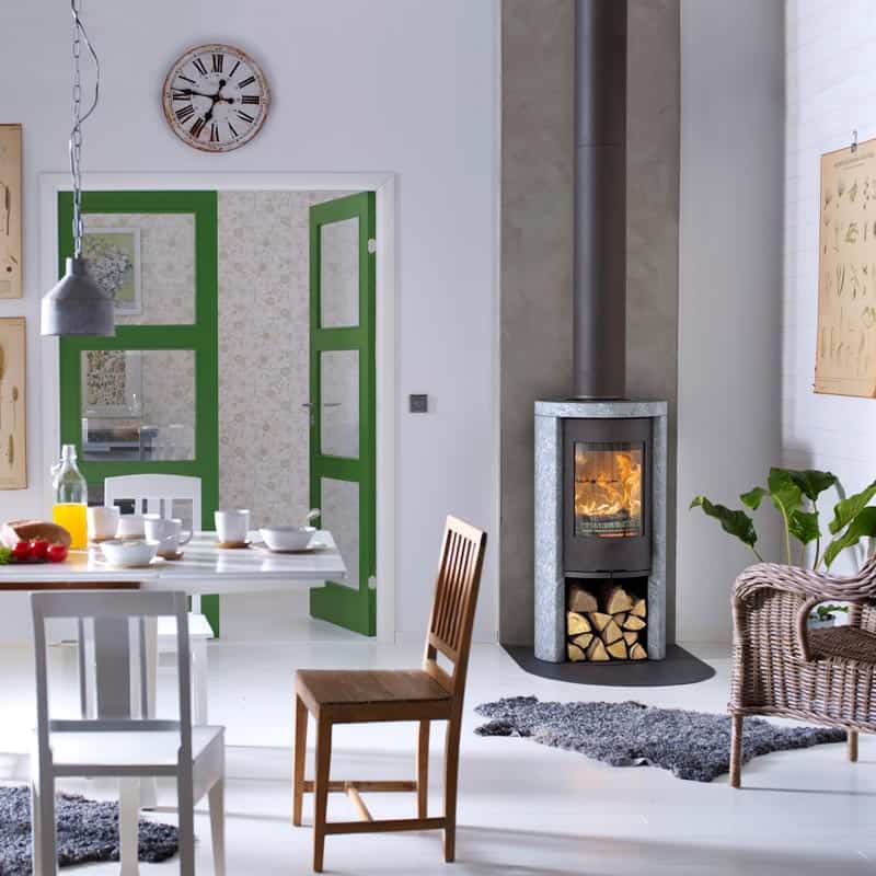 Contura 520T-stil täljstenskamin