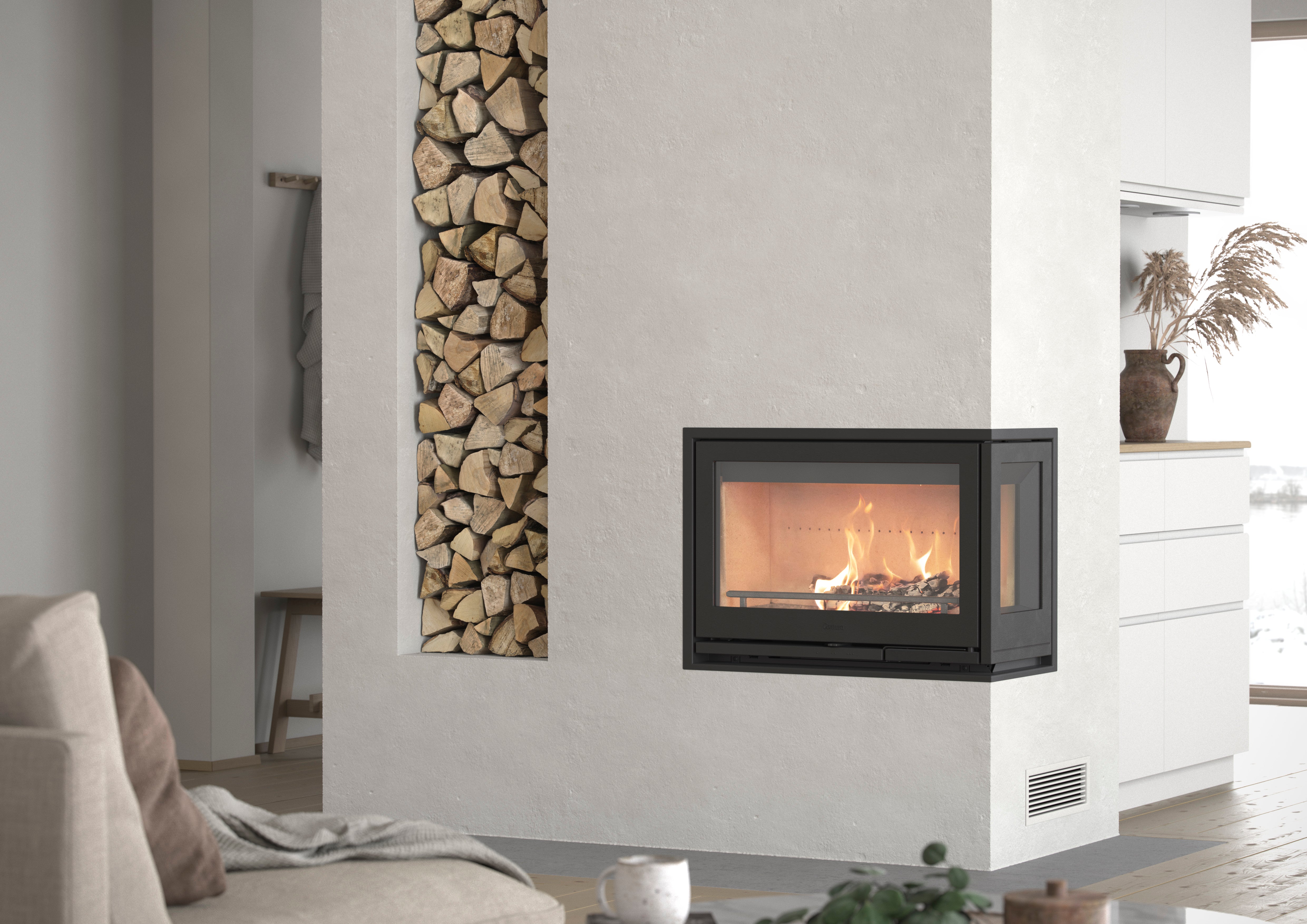 Contura I8 Kamininsats med 1 glas