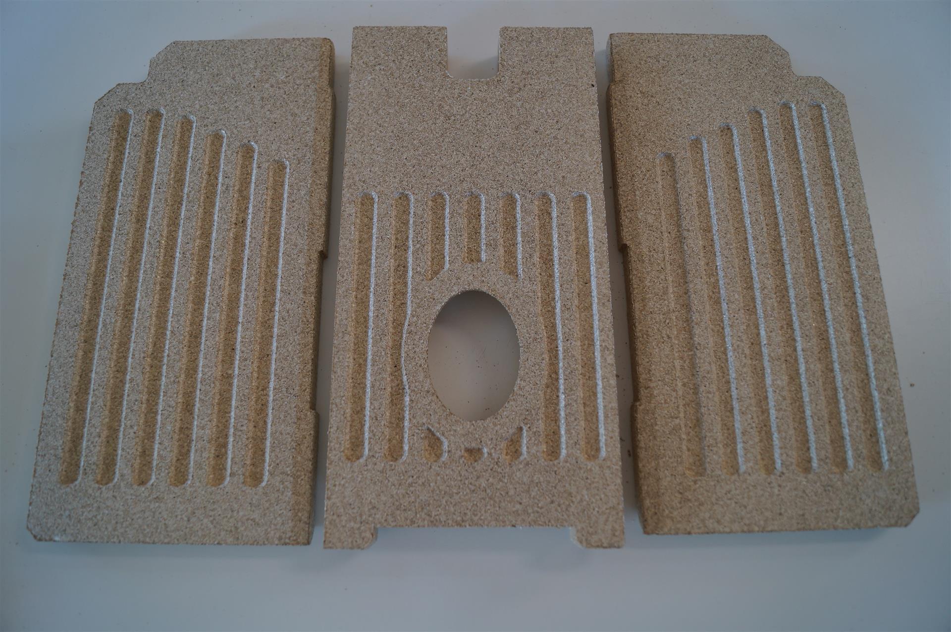 Firex 600 Skamol-set för Ecoteck & Ravelli pelletskamin