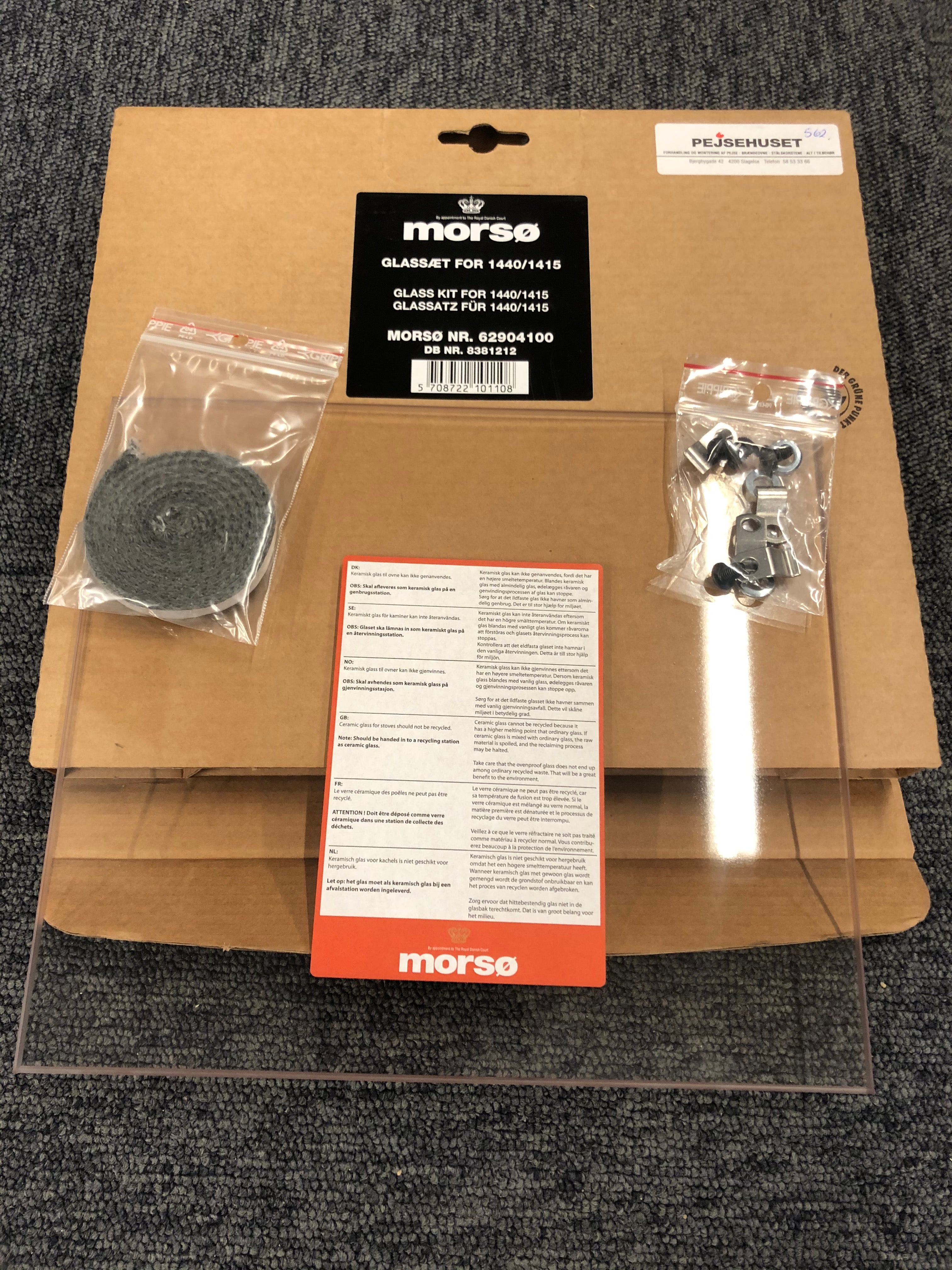 Glasset Morsø 1440, 1415, 1450, 1412, 1442, 1452, 1456