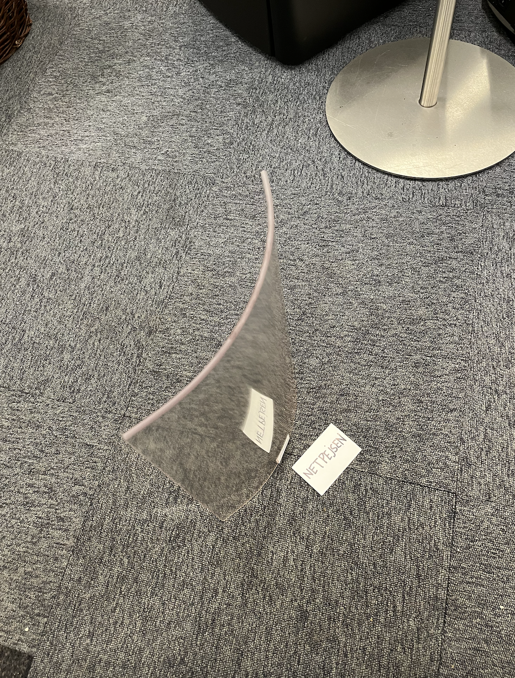 Et front glas som passer til Morsø brændeovne fra 7300 og 7400 serien.