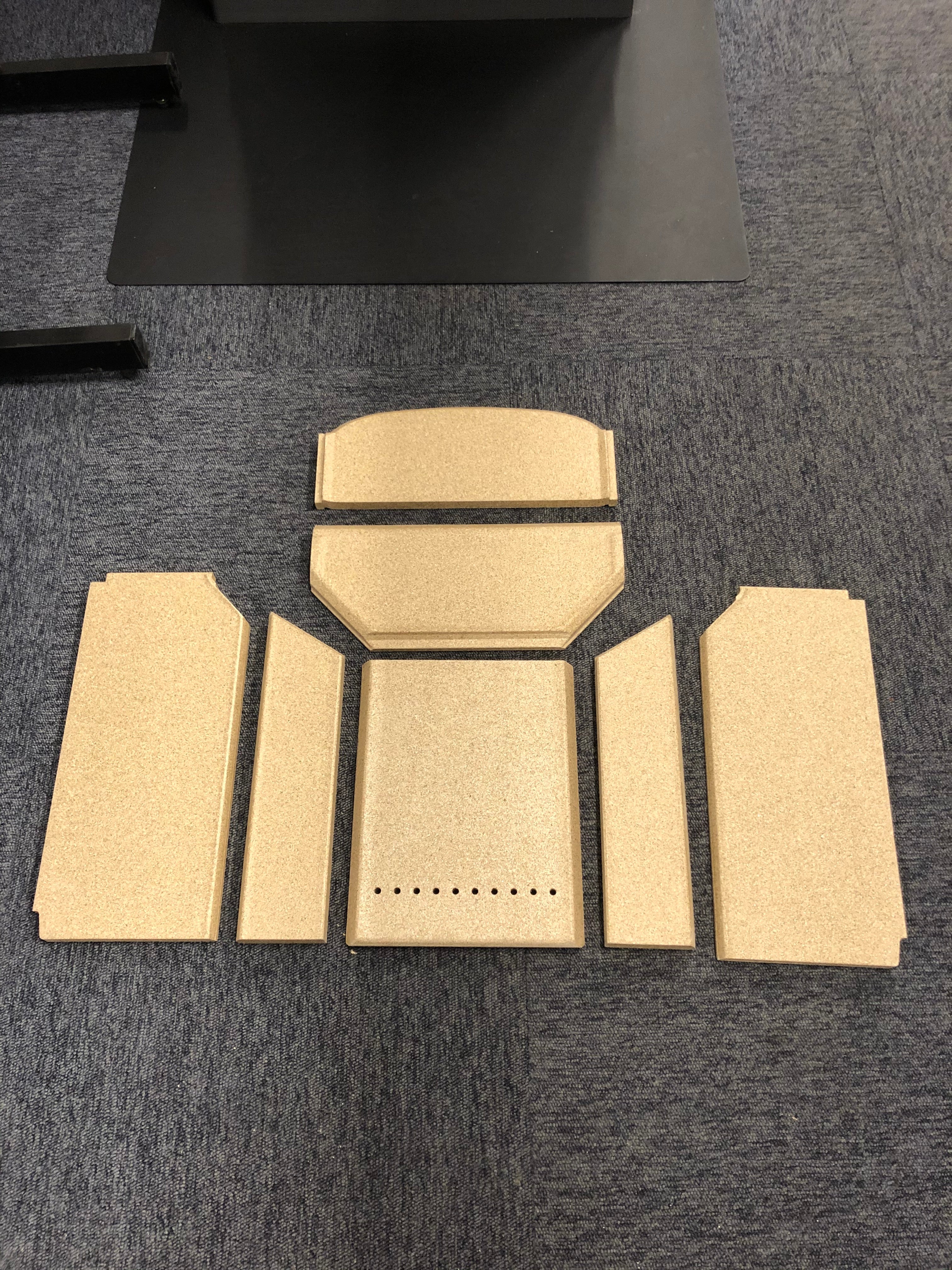 Skamol set Contura 810, 820, 870 Classic