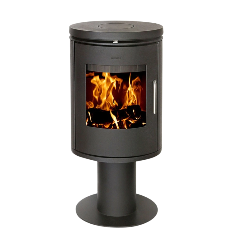 Morsø 6148 vedeldad kamin på piedestal