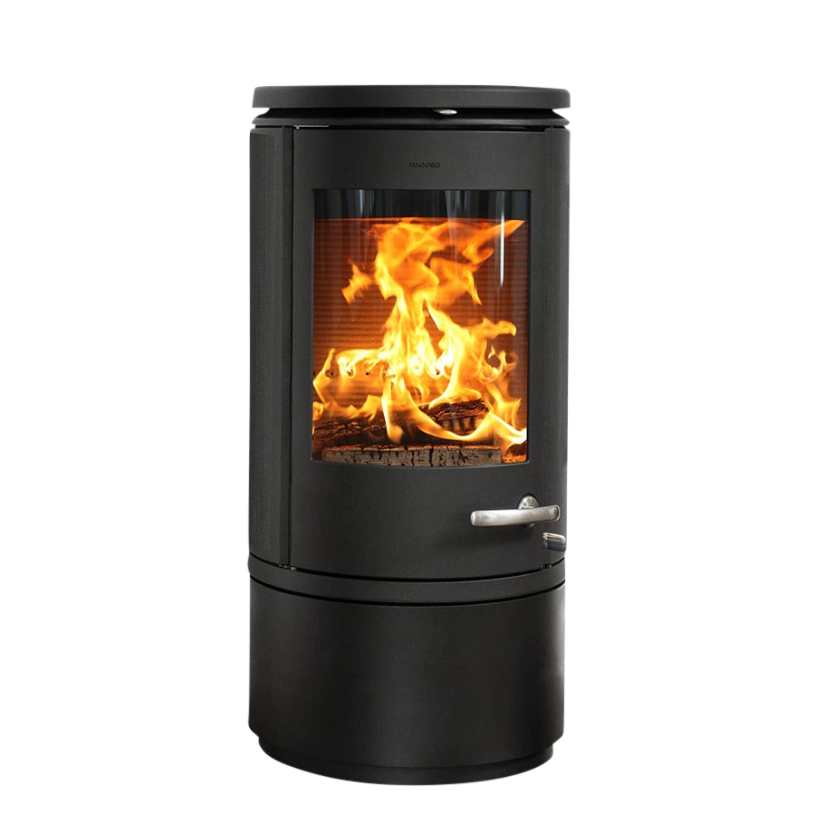 Morsø 7840 vedeldad kamin med låg bas