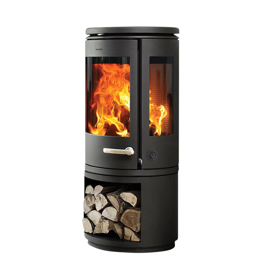 Morsø 7943 vedspis med vedmagasin