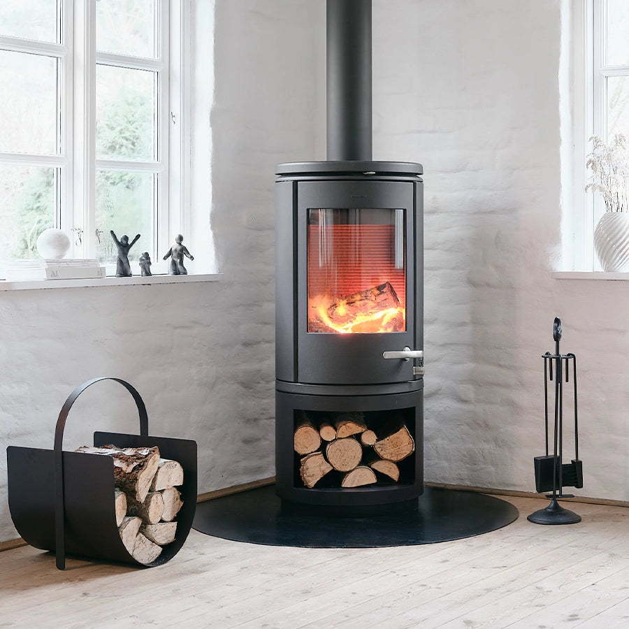 Morsø 7843 vedspis med vedmagasin