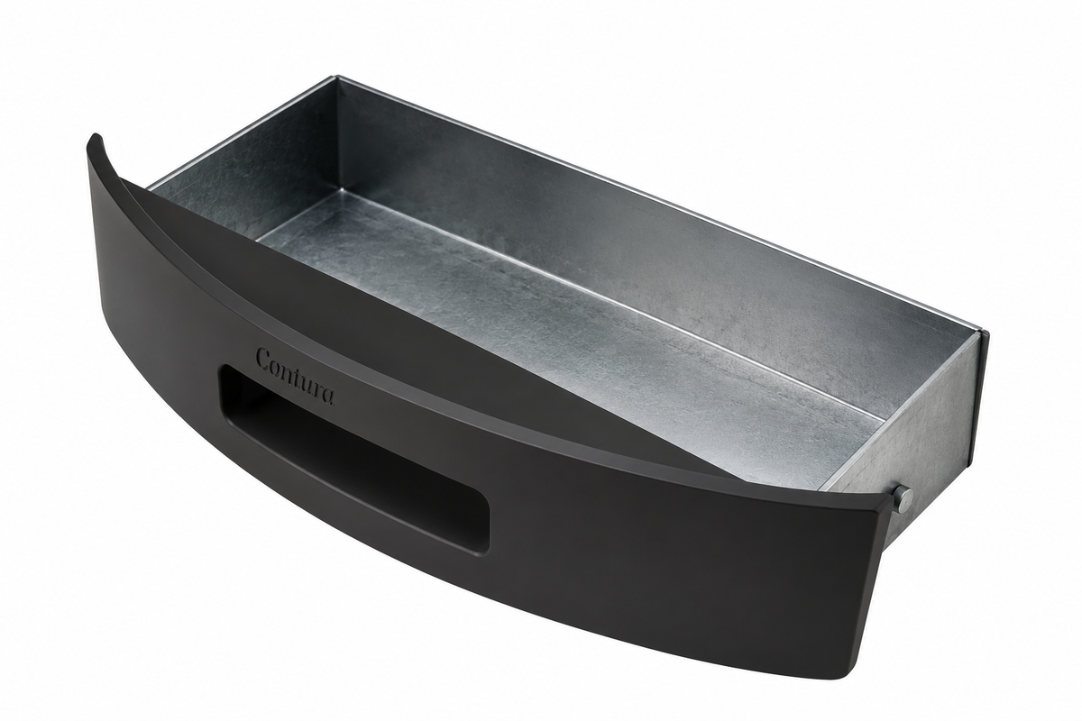 Askkopp i svart för Contura 600 Style
