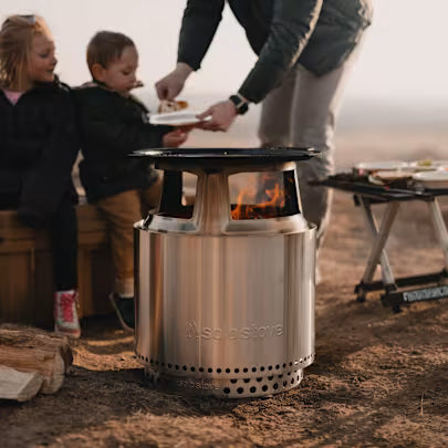 Solo Stove - Bonfire støbejernsgrillplade ( kan kun bruges sammen med Hub og Bonfire/Yukon)