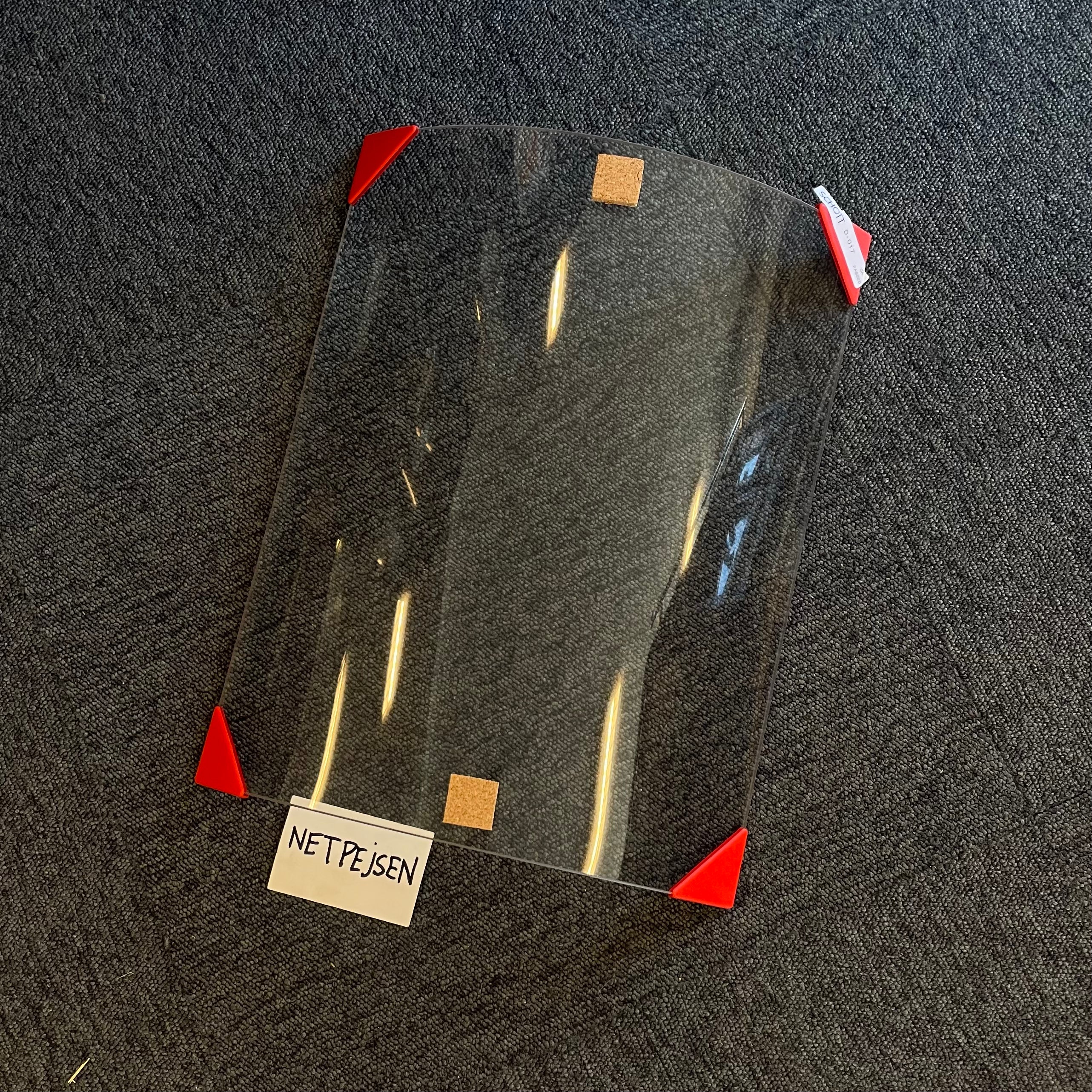 Glas för Varde Aura 1, 11, 12, Lyon, Nice (böjd)