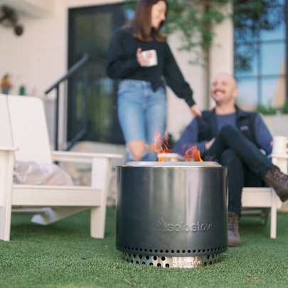 Solo Stove Bonfire 2.0 + Stativ, farven Gunmetal
