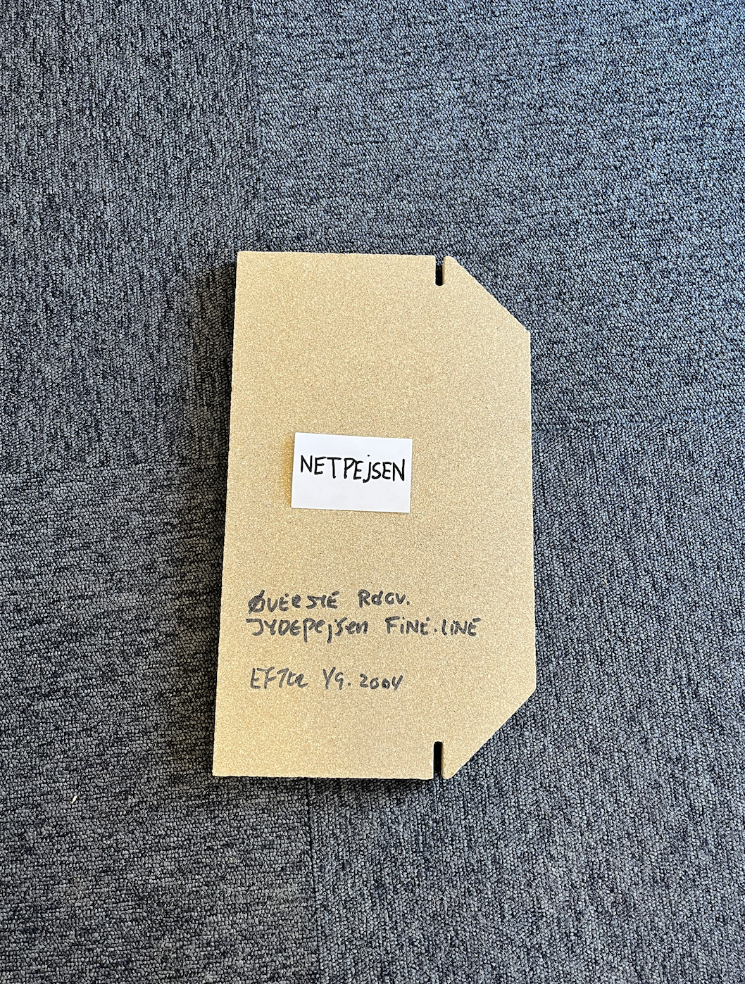 Jydepejsen Fine-Line Øverste røgvenderplade