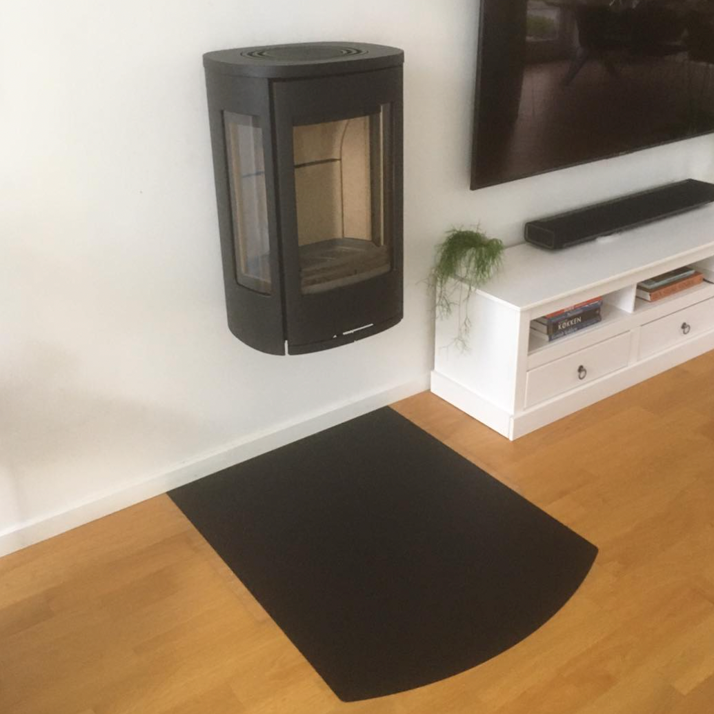 Contura 856W Væghængt. Monteret af Netpejsen