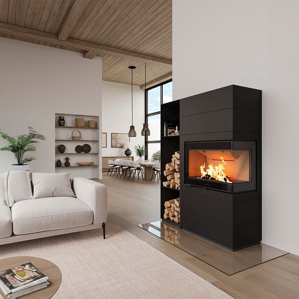 HWAM 5670 Hjørne-brændeovn