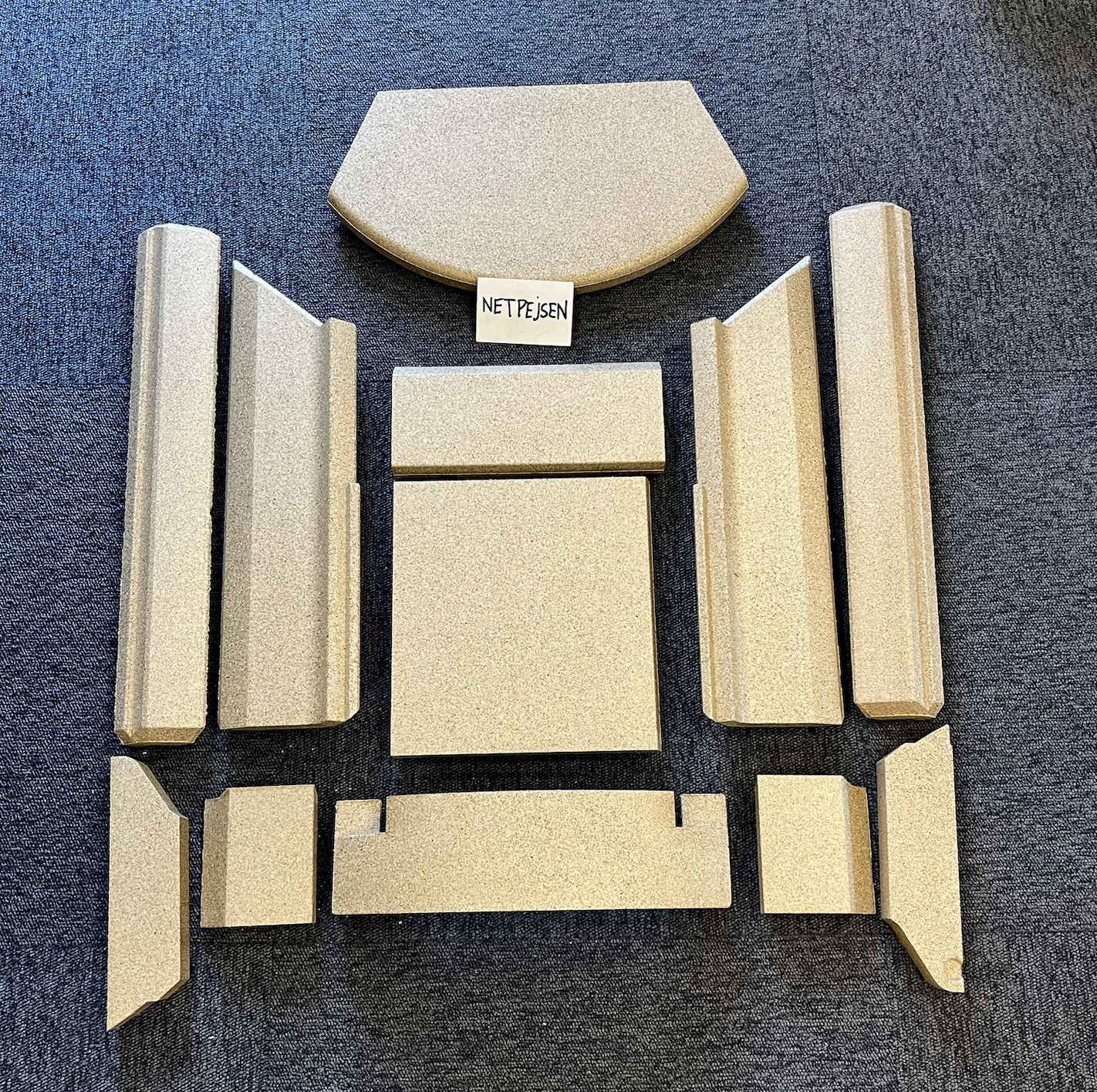 Skamolsæt til Lotus Liva/Mira 940 m. sideglas