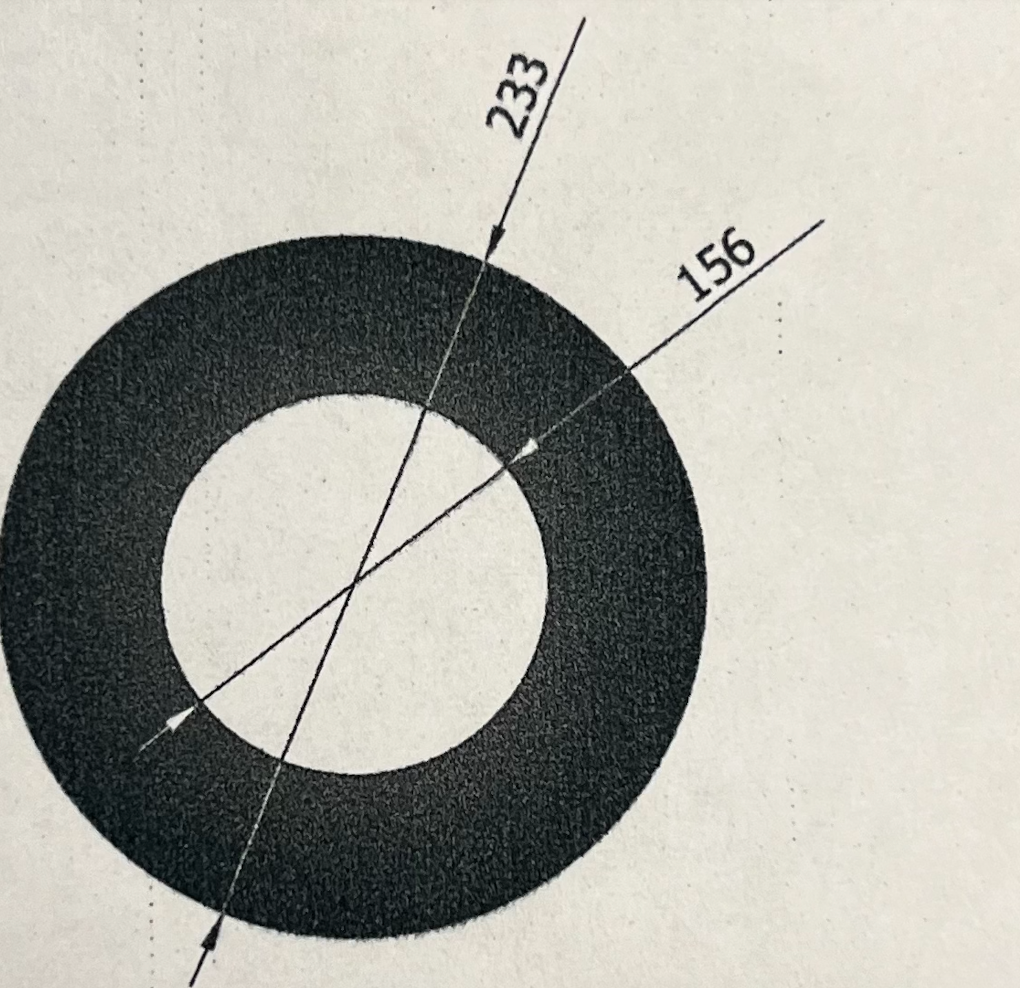 Rosette Ø150mm - 30mm Krave