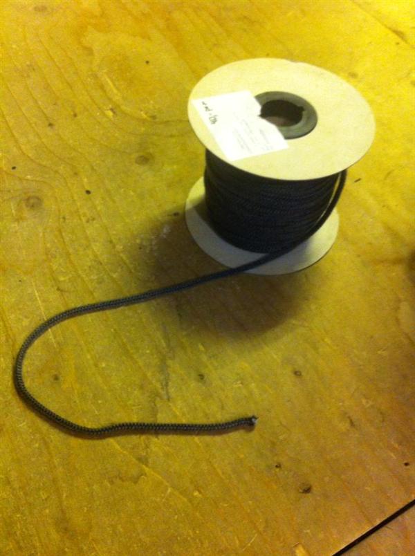 1 meter sladd till spisdörren - Ø6 mm!