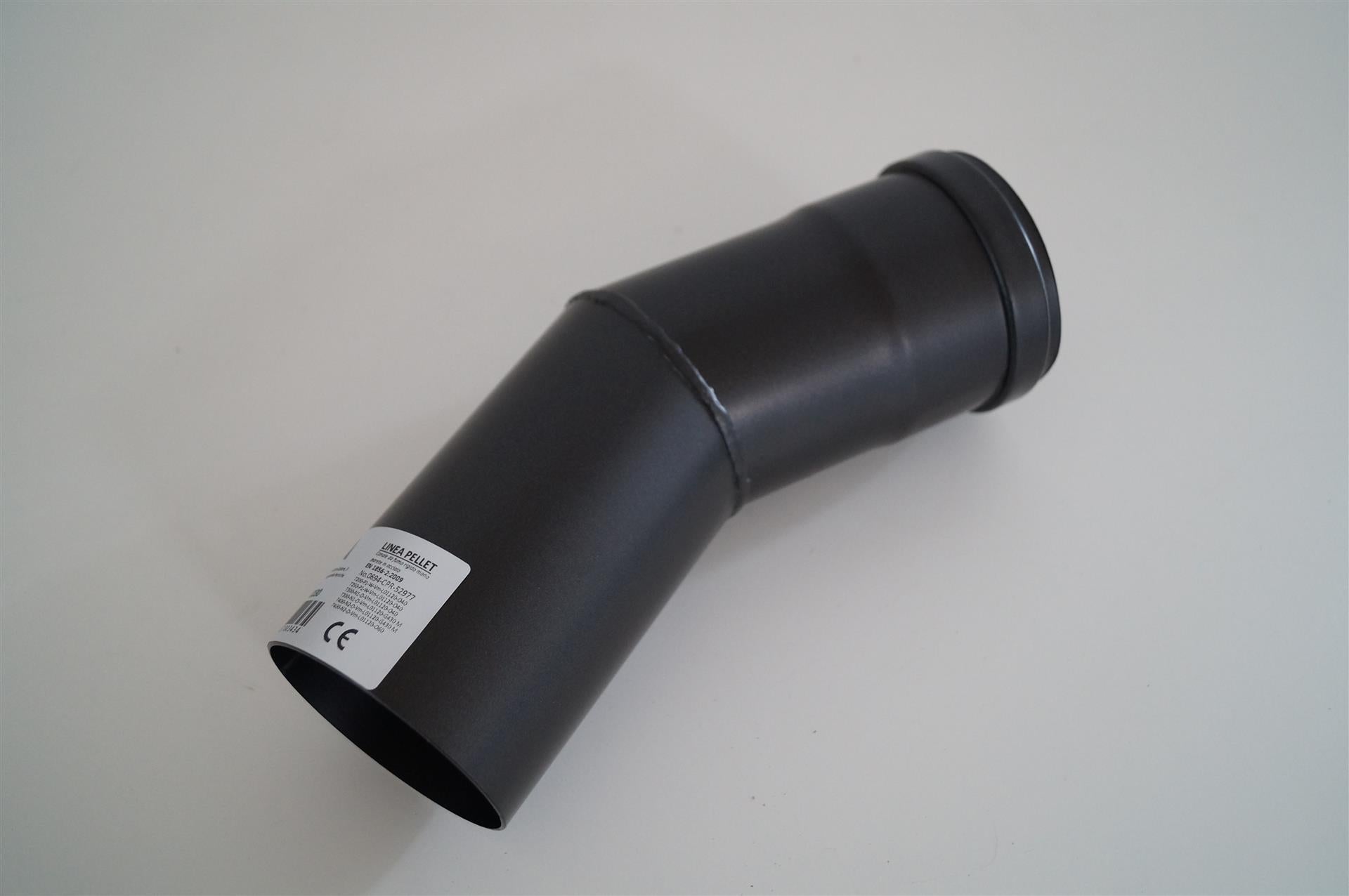 Ø80 Rökrör med 30 graders böj