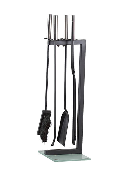 TermaTech Kaminset med glasbas