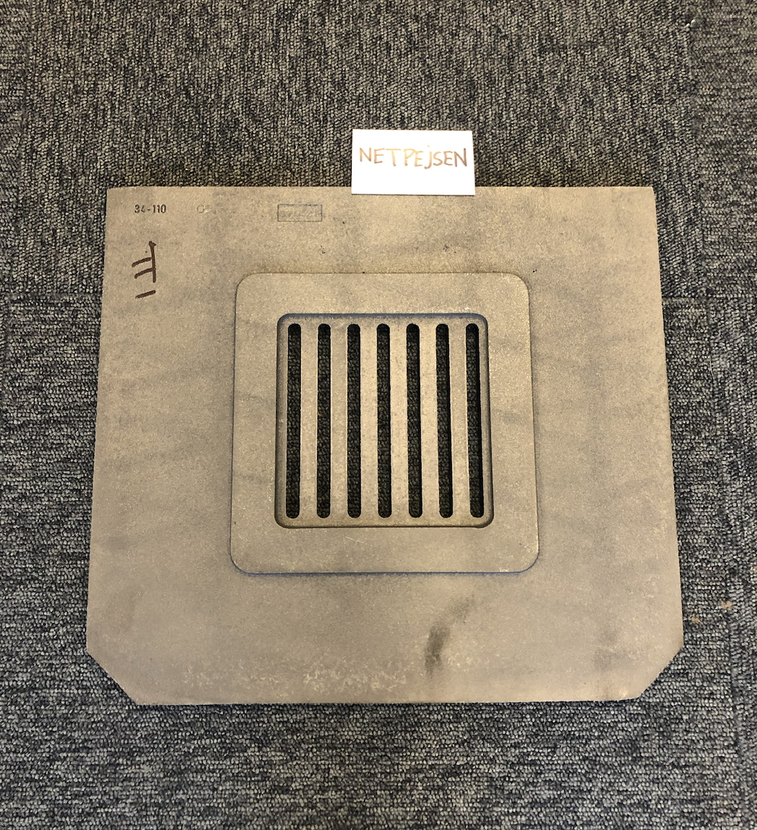 støbejernsbund til termatech tt1