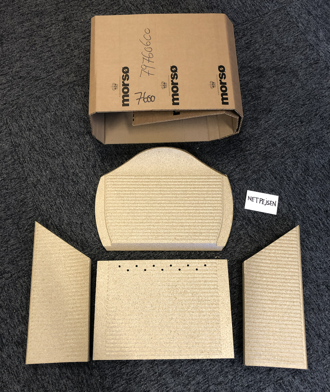 skamolsæt til morsø brændeovn 7600 