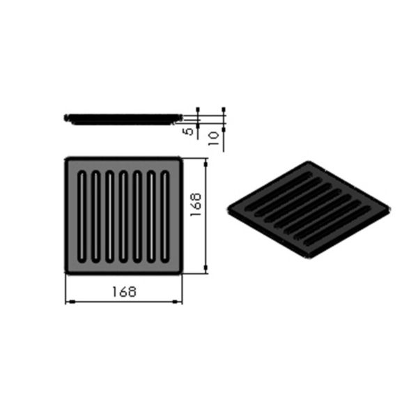 Galler för gjutjärnsbas TT10, TT20, TT21, TT22, TT30, TT55, TT60 