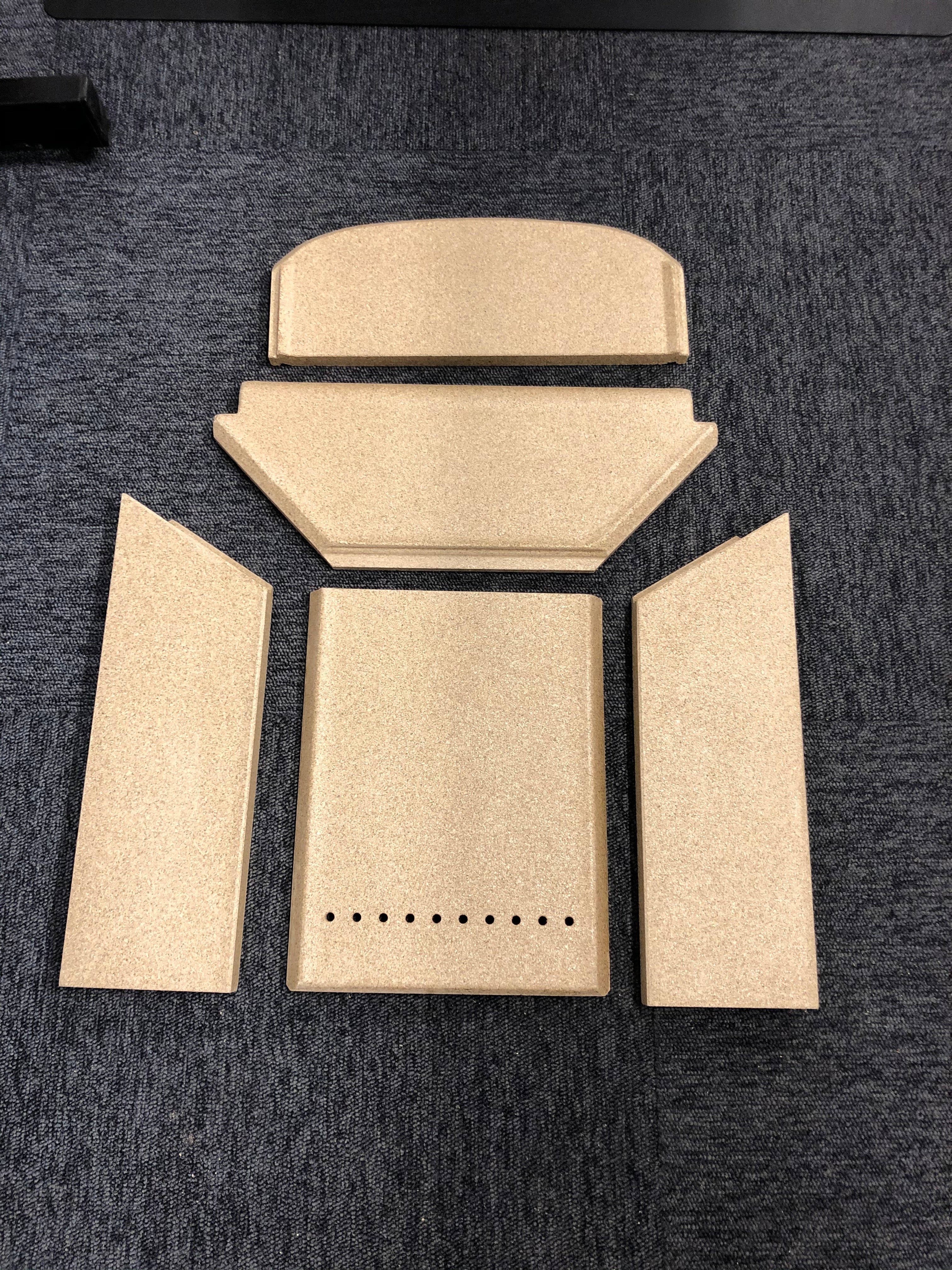 Skamol set Contura 850, 860T, 880 Classic